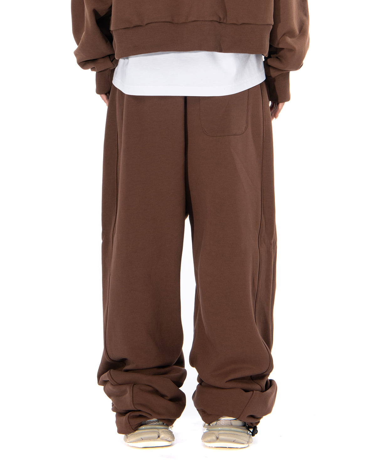 BROKENHEART Brown Joggers | Blowhammer, color_brown